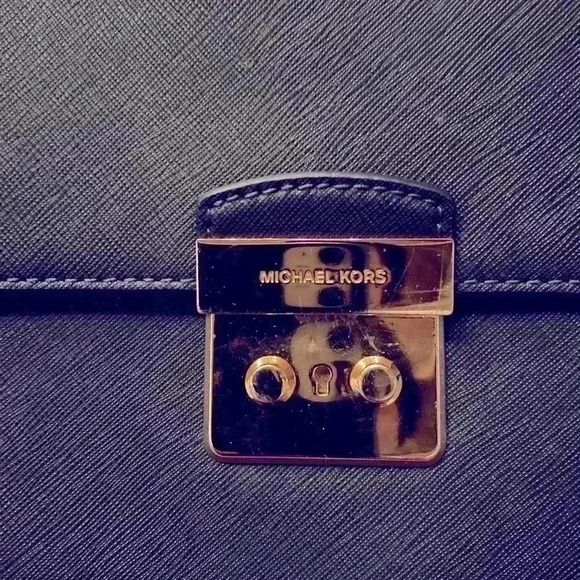 Michael Kors Brandi Top Handle Satchel, admiral blue - Picture 8 of 8